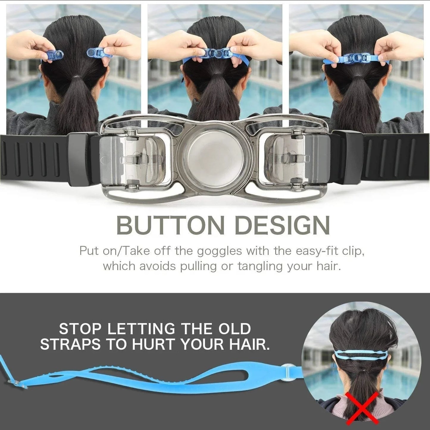 2 Packs of Professional Anti Fog Swimming Goggles No Leaking UV Protection Wide View Swim Goggles for Women Men Adult Kids