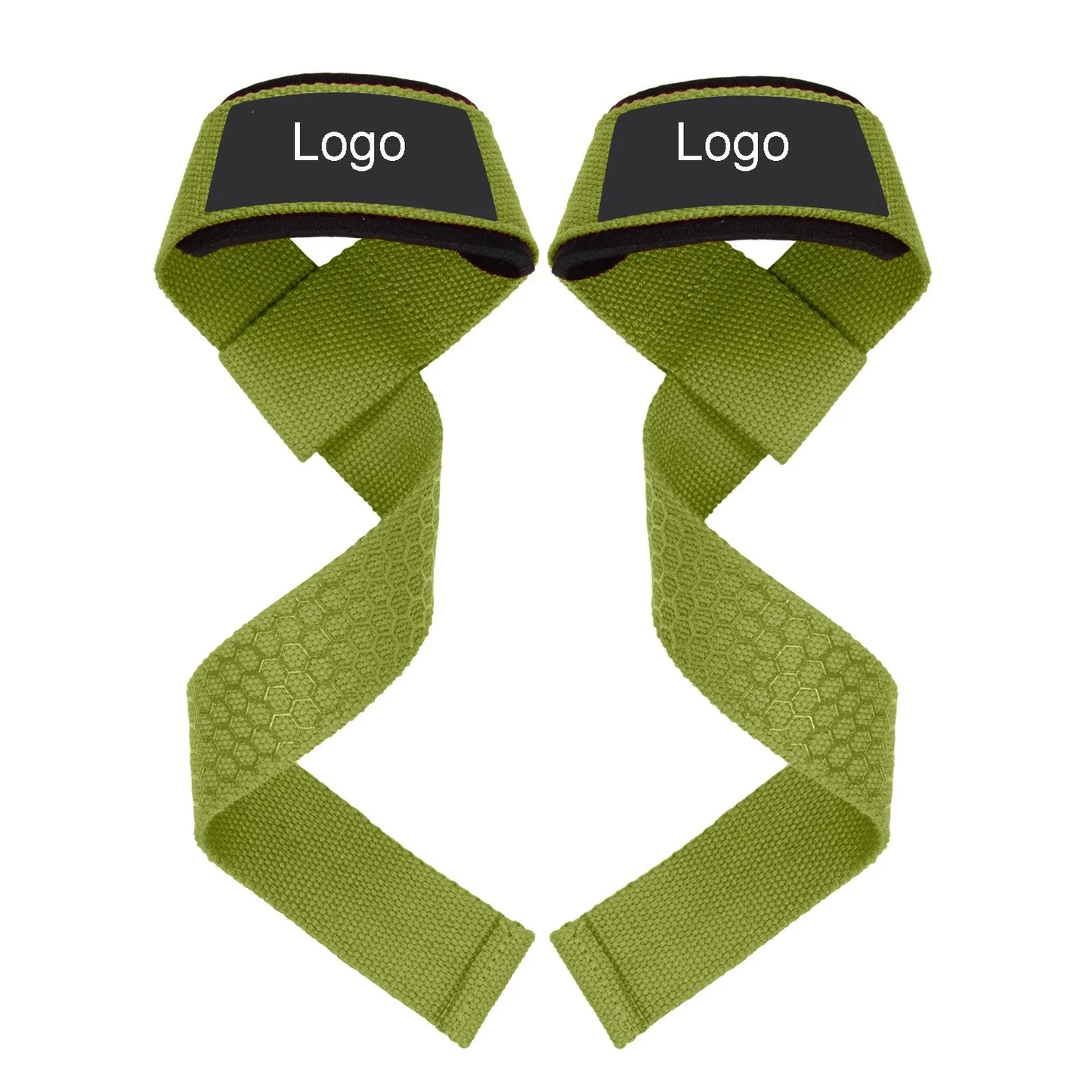 Custom Logo Padded Neoprene Weight Lifting Straps,Gym Workout Fitness Pull up Wrist Straps for Powerlifting, Strength Training