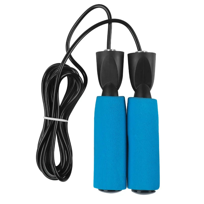 Lightweight Tangle-free Adjustable Skipping Speed Durable Jump Rope Bearing Skip Rope with Foam Handle for Sport, Fitness Unisex