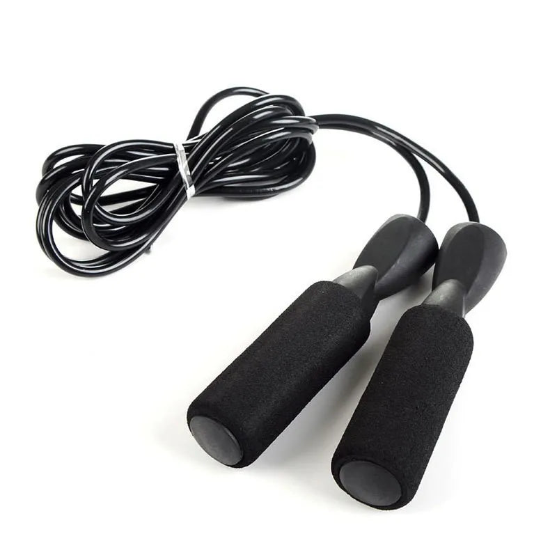 Lightweight Tangle-free Adjustable Skipping Speed Durable Jump Rope Bearing Skip Rope with Foam Handle for Sport, Fitness Unisex