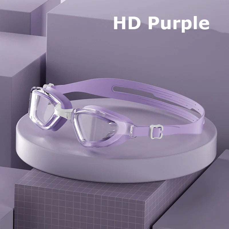 Anti Fog UV Custom Logo Competition Swim Glasses for Adult High Definition Men Woman Swimming Goggles Waterproof