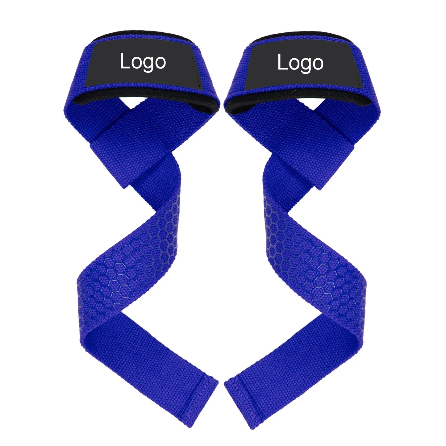 Custom Logo Padded Neoprene Weight Lifting Straps,Gym Workout Fitness Pull up Wrist Straps for  Powerlifting, Strength Training