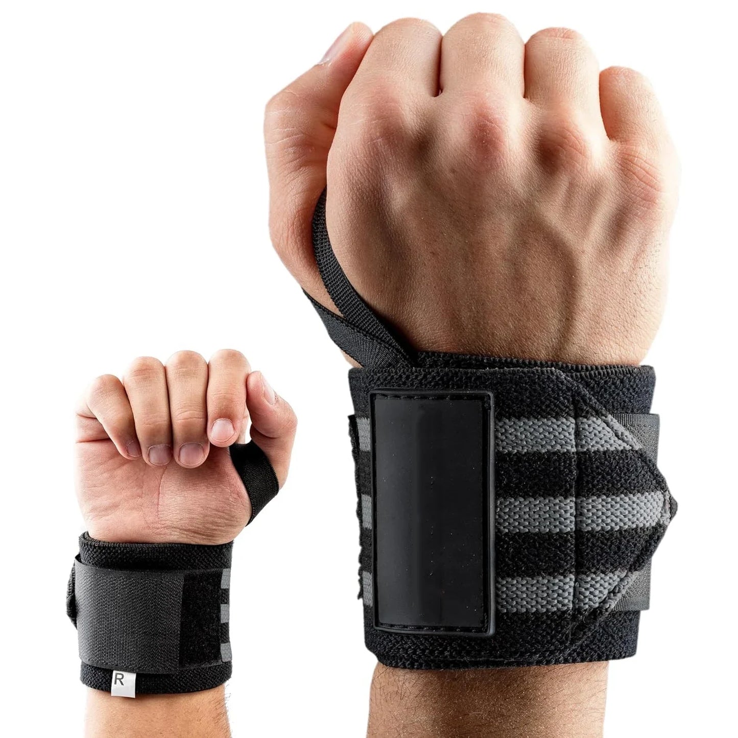 Weightlifting Workout Wrist Wraps Equipment Gym Home Use Bench Press Push Ups Wrist Support Unisex Colorful Black Grey