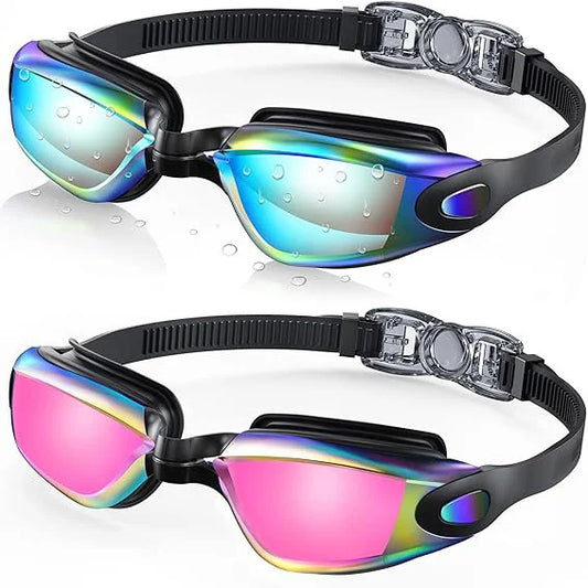 2024 Factory Sales Swimming Goggles No Leaking Universal Anti-fog Eye Protection Adult Swim Goggles