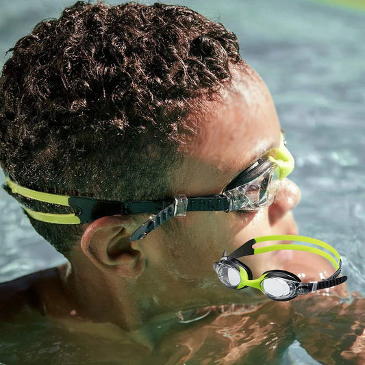 2024 Colorful Swim Anti Fog Unisex Children Swimming Goggles Skoogle Ages 3 to 8 Kids Eye Protection
