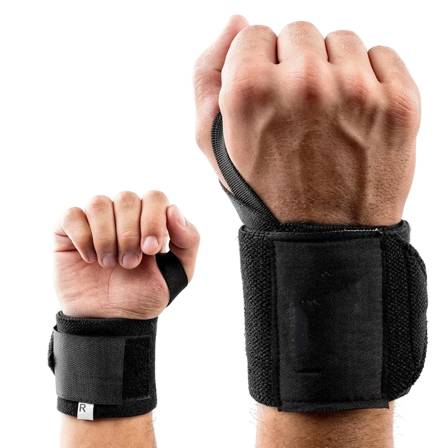 Weightlifting Workout Wrist Wraps Equipment Gym Home Use Bench Press Push Ups Wrist Support Unisex Colorful Black Grey