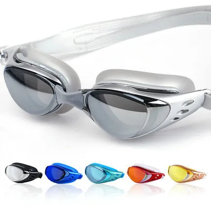 2024 Eye Protection Adult Swim Glasses Anti Fog Unisex UV Protection Mirror Coatings Adjustable Swimming Goggles