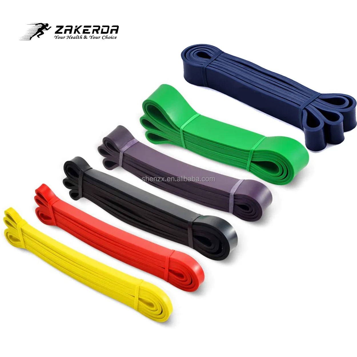 Factory Price Exercise 208cm Pull up Power Fitness Loop Band Latex Gym Training Home Exercise Stretch Workout Resistance Bands