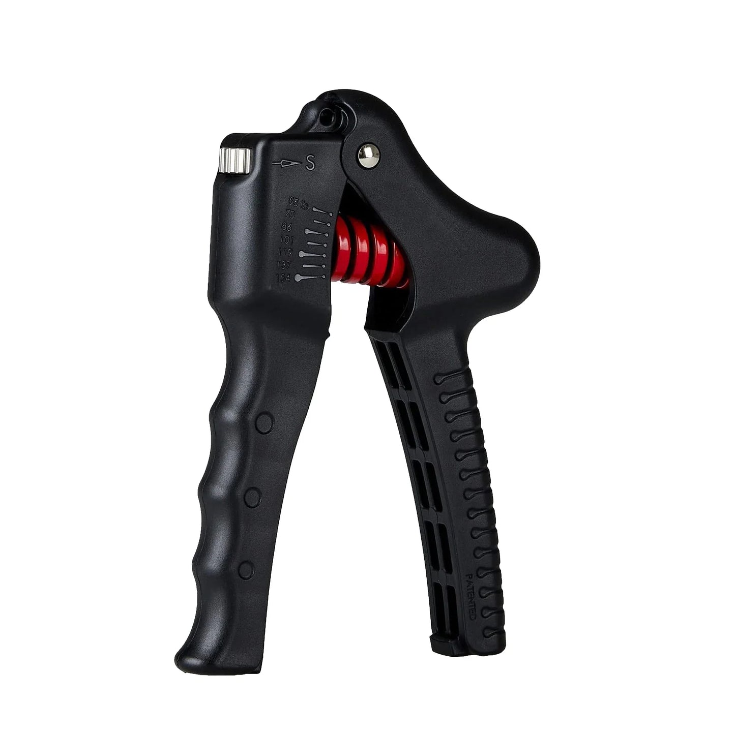 Custom Logo Print Metal Gym Gripper Normal Adjustable Spring Fitness Equipment Hand Strengthener Grip Hand Grip