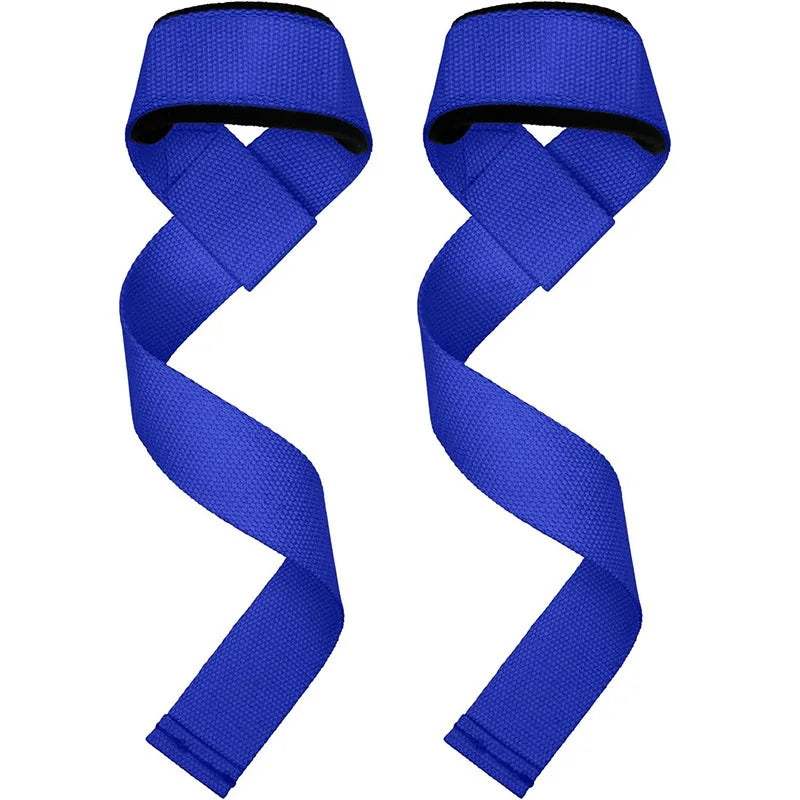 Custom Logo Neoprene Padded Weight Lifting Straps,Gym Workout Fitness Pull up Wrist Straps for  Powerlifting, Strength Training