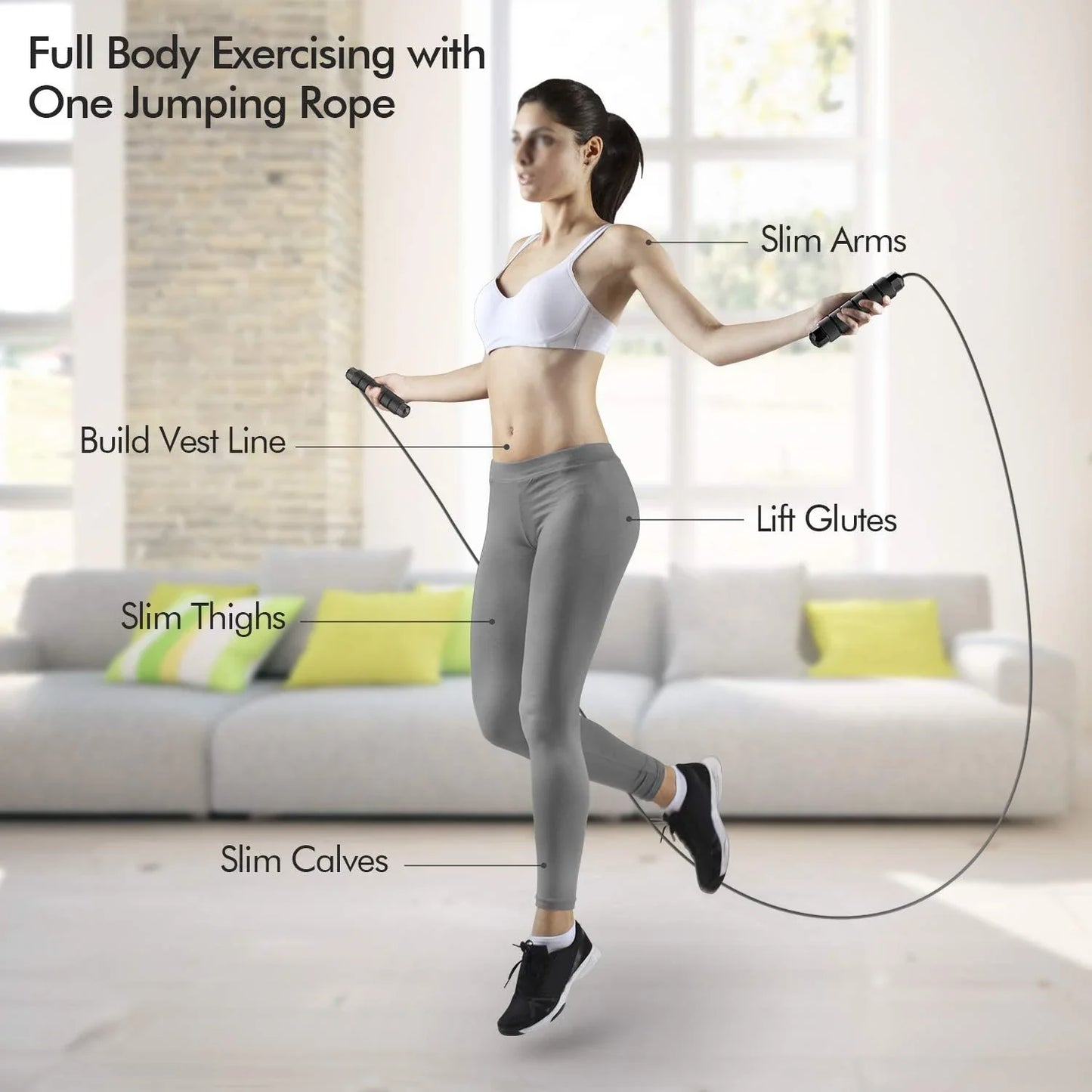 Zakerda Wholesale Professional Adjustable Steel Wire Fitness Weight Speed Skipping Jump Rope