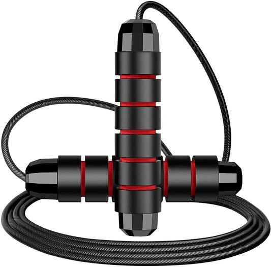 Factory Price Custom Steel Wire Foam Handle Black High Quality Speed Skipping Heavy Pvc Weighted Jump Ropes