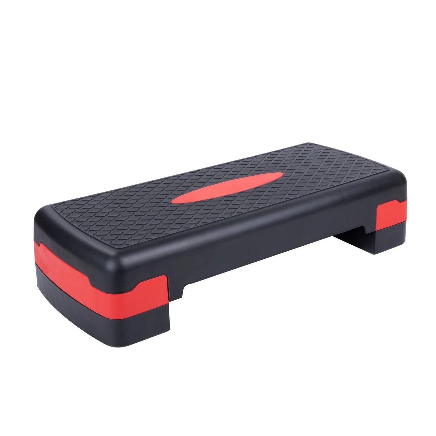 68cm Adjustable Height Workout Aerobic Stepper Exercise Stepboard With 2 Risers Non-slip Trainer Deck for Fitness Home Gym