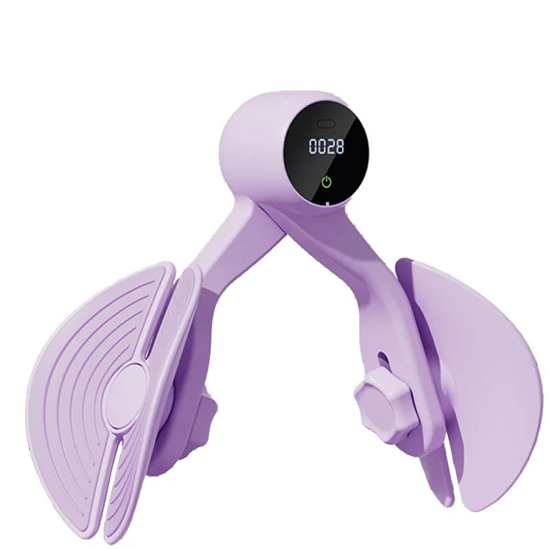Pelvic Floor Exerciser,Thigh Master, Leg and Arm Muscle Trainer Exercise Machine with 4 Resistance Adjustable for Body Slimming