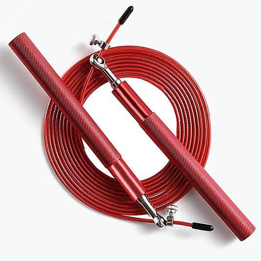 Speed Jump Rope  Bearing Skipping Rope Fitness Training Weight Rope Adjustable Steel Wire Aluminum Alloy Handle Sport Exercise