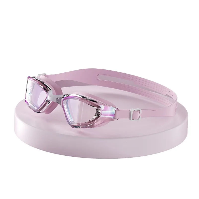 Anti Fog UV Custom Logo Competition Swim Glasses for Adult High Definition Men Woman Swimming Goggles Waterproof